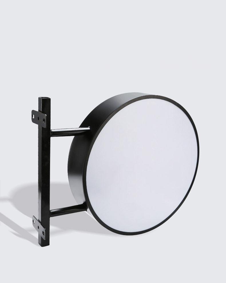 Double Sided Round Light Box